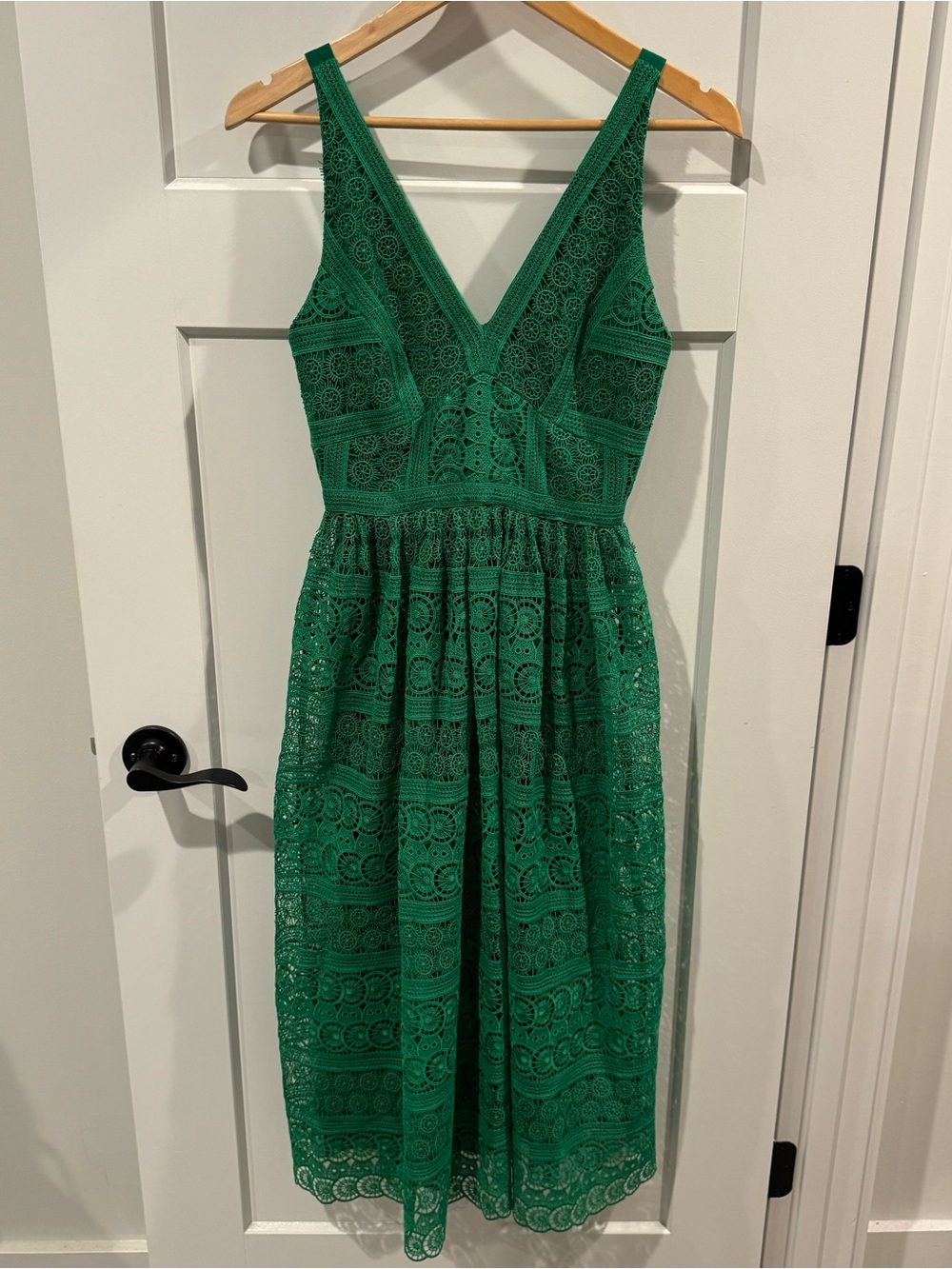 Antonio Melani Kelly Green Eyelet Ruth Lace Dress - Picture 4 of 10